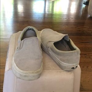 Slip on Beige Suede Vans